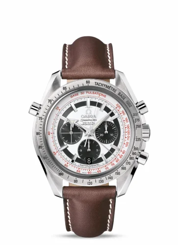 Omega Speedmaster Broad Arrow Co-Axial Rattrapante Stainless Steel / Panda 3882.31.37 (38823137)